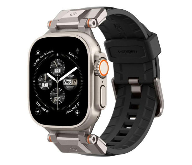 SPIGEN Durapro Armor do Apple Watch 44/45/46/49 mm Black AMP07591 - 1285395 - zdjęcie